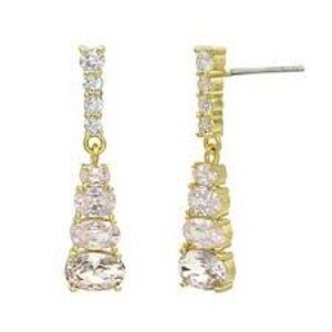 City Luxe Cubic Zirconia Earrings